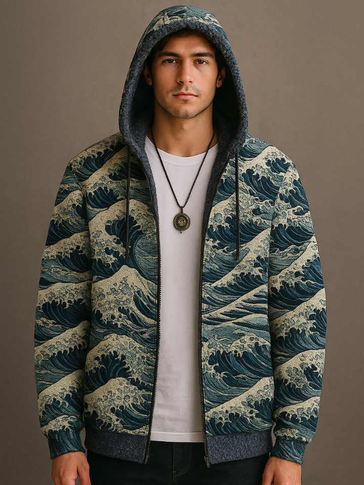 Viviana - Cárdigan de lujo inspirado en el arte